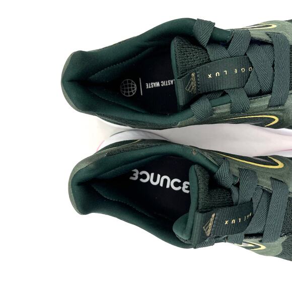 NWOT Adidas Edge Lux women's running green gold sneakers shoes. - Picture 7 of 9